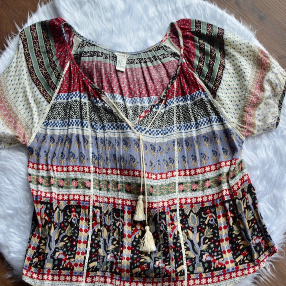 Forever 21 printed top